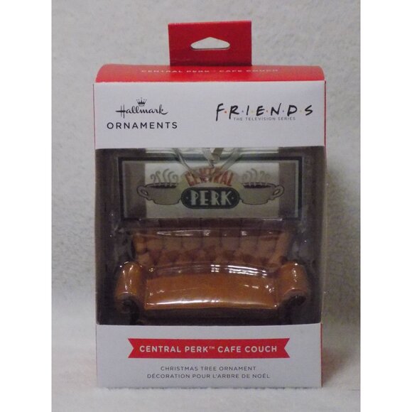 Hallmark Friends TV Show Central Perk Cafe Couch Tree Ornament Christmas New - Picture 2 of 6